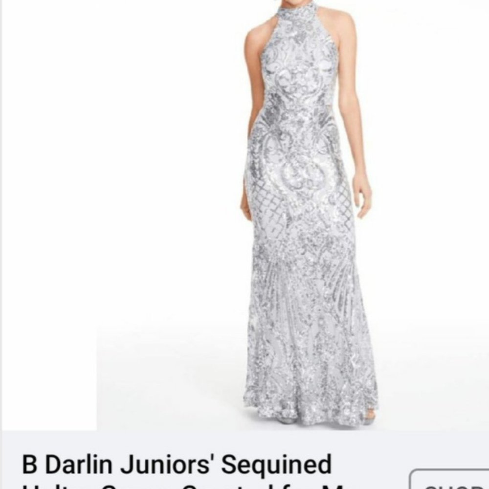 B Darlin Sequent Dress